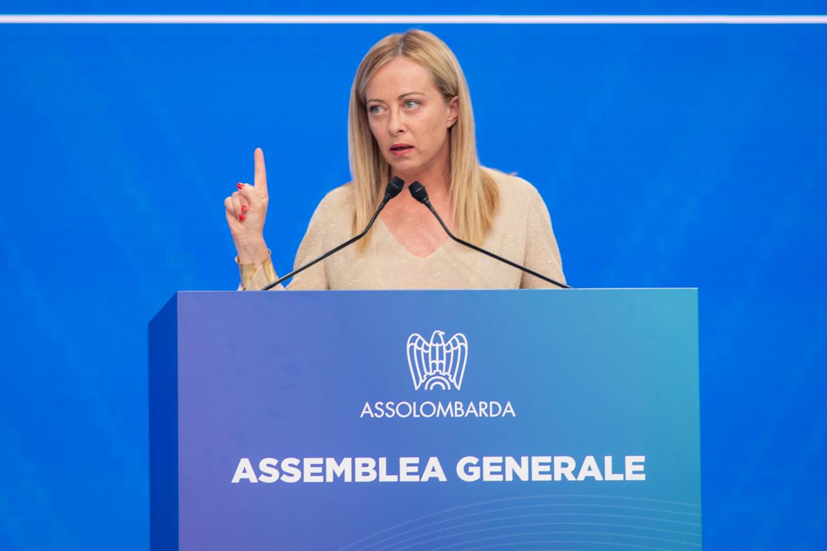 “Valorizzare manifattura italiana”: Meloni all’Assemblea di Assolombarda “Valorizzare manifattura italiana”: Meloni all’Assemblea di Assolombarda