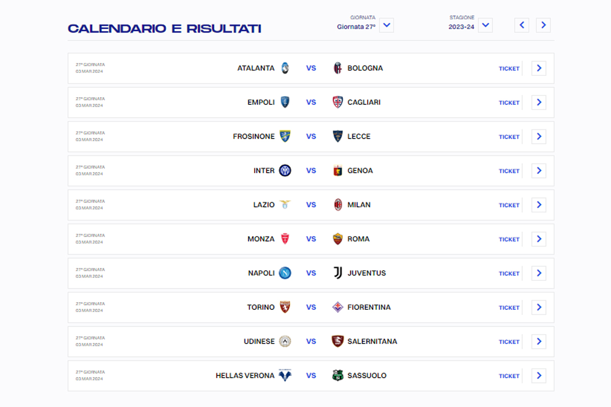 Serie A, ecco il calendario 2023/ 2024: Milan inizio choc. Inter e juventus… Serie A, ecco il calendario 2023/ 2024: Milan inizio choc. Inter e juventus…