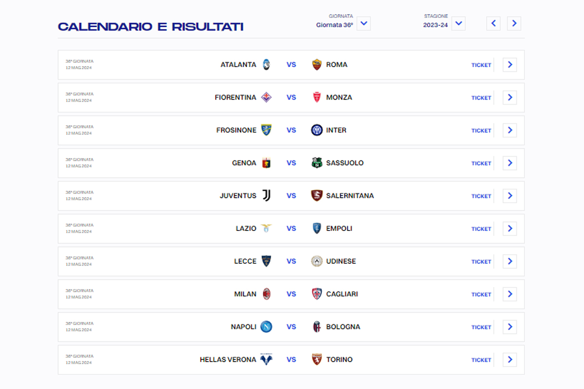 Serie A, ecco il calendario 2023/ 2024: Milan inizio choc. Inter e juventus… Serie A, ecco il calendario 2023/ 2024: Milan inizio choc. Inter e juventus…