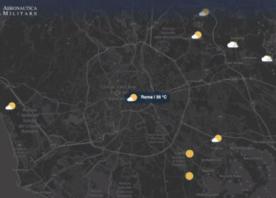Meteo Roma 8 luglio: 36 gradi a pranzo, 31 al tramonto. Saranno notti bollenti