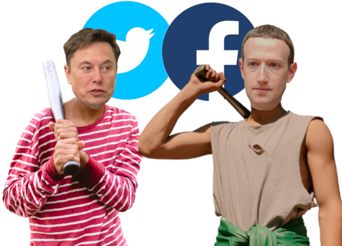 Zuckerberg-Musk nuovo round. La sfida ora è a chi ce l’ha più lungo Zuckerberg-Musk nuovo round. La sfida ora è a chi ce l’ha più lungo