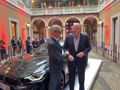 Bmw Italia rinnova la pertenrship con il Milan
