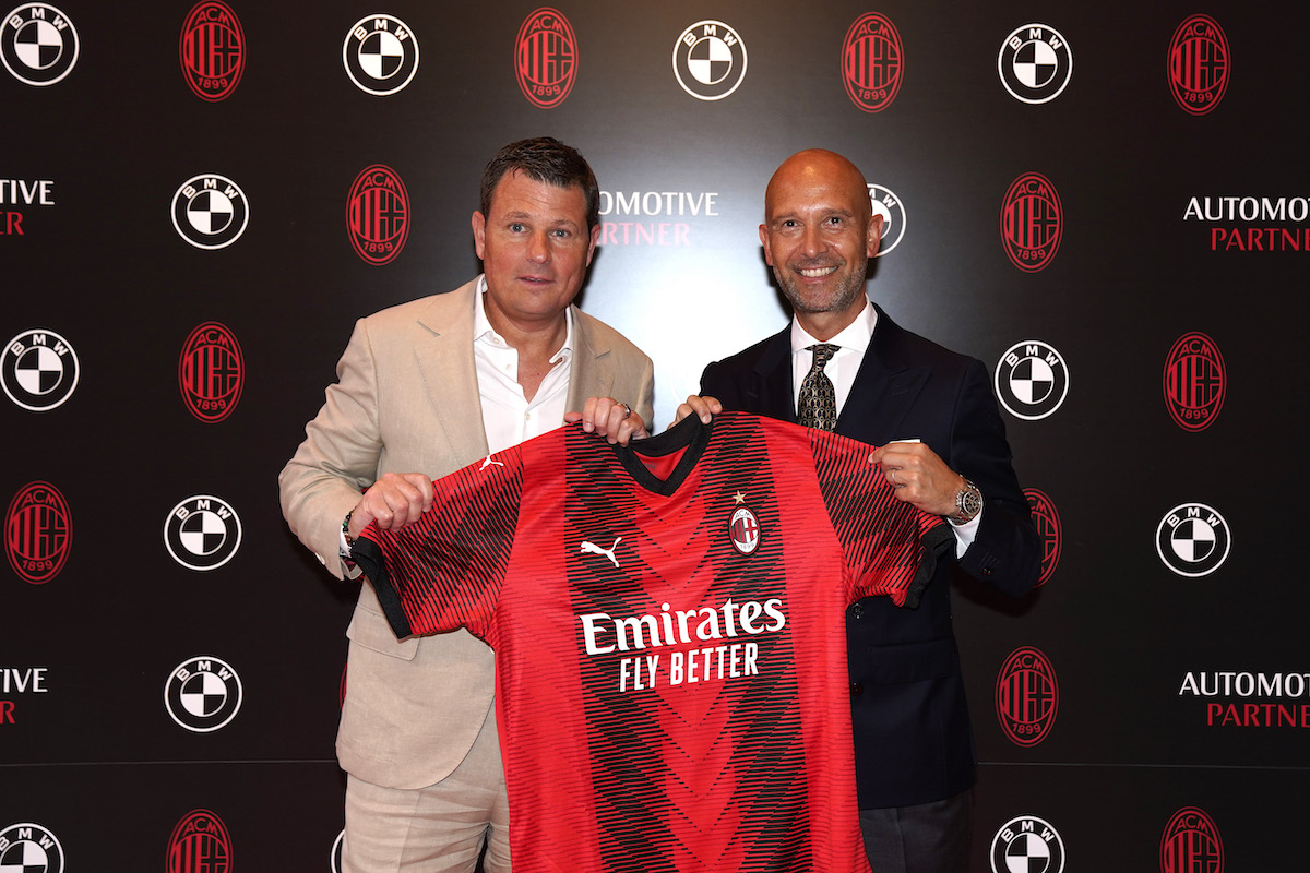 Bmw Italia rinnova la pertenrship con il Milan