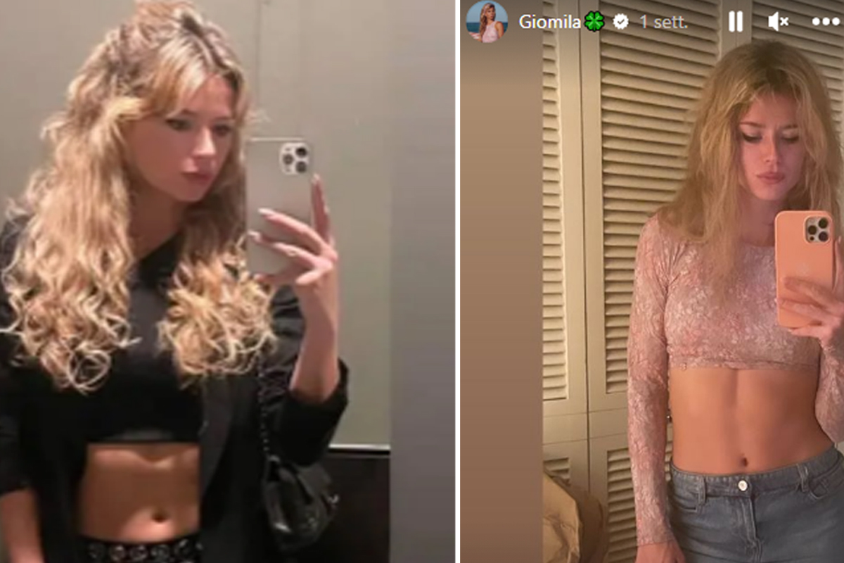 Camila Giorgi bikini e slip bianchi, selfie allo specchio da infarto. LE FOTO