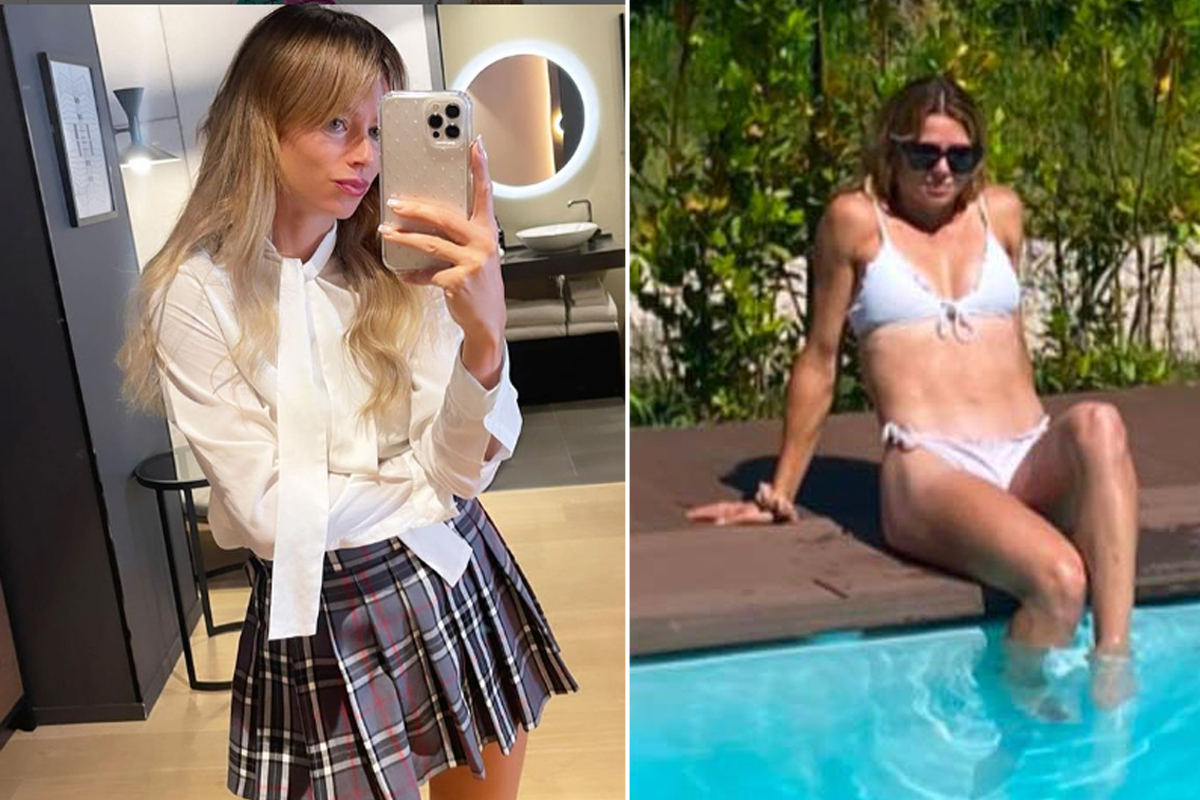 Camila Giorgi bikini e slip bianchi, selfie allo specchio da infarto. LE FOTO