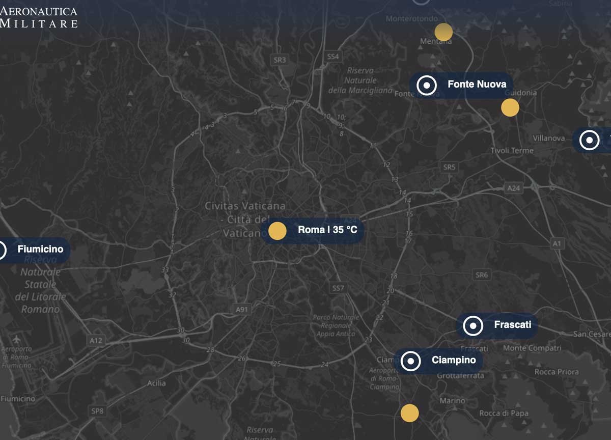 Meteo Roma 13 luglio: da 38 a 35 gradi ma si alza lo scirocco a 50 km all’ora Meteo Roma 13 luglio: da 38 a 35 gradi ma si alza lo scirocco a 50 km all’ora