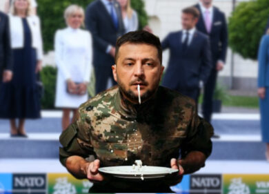 Zelensky sputa nel piatto in cui mangia e tratta l’Ue come una pezza da piedi