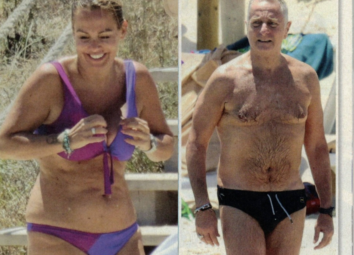 Bonolis-Bruganelli separati ma insieme: vacanza a Formentera dopo la rottura