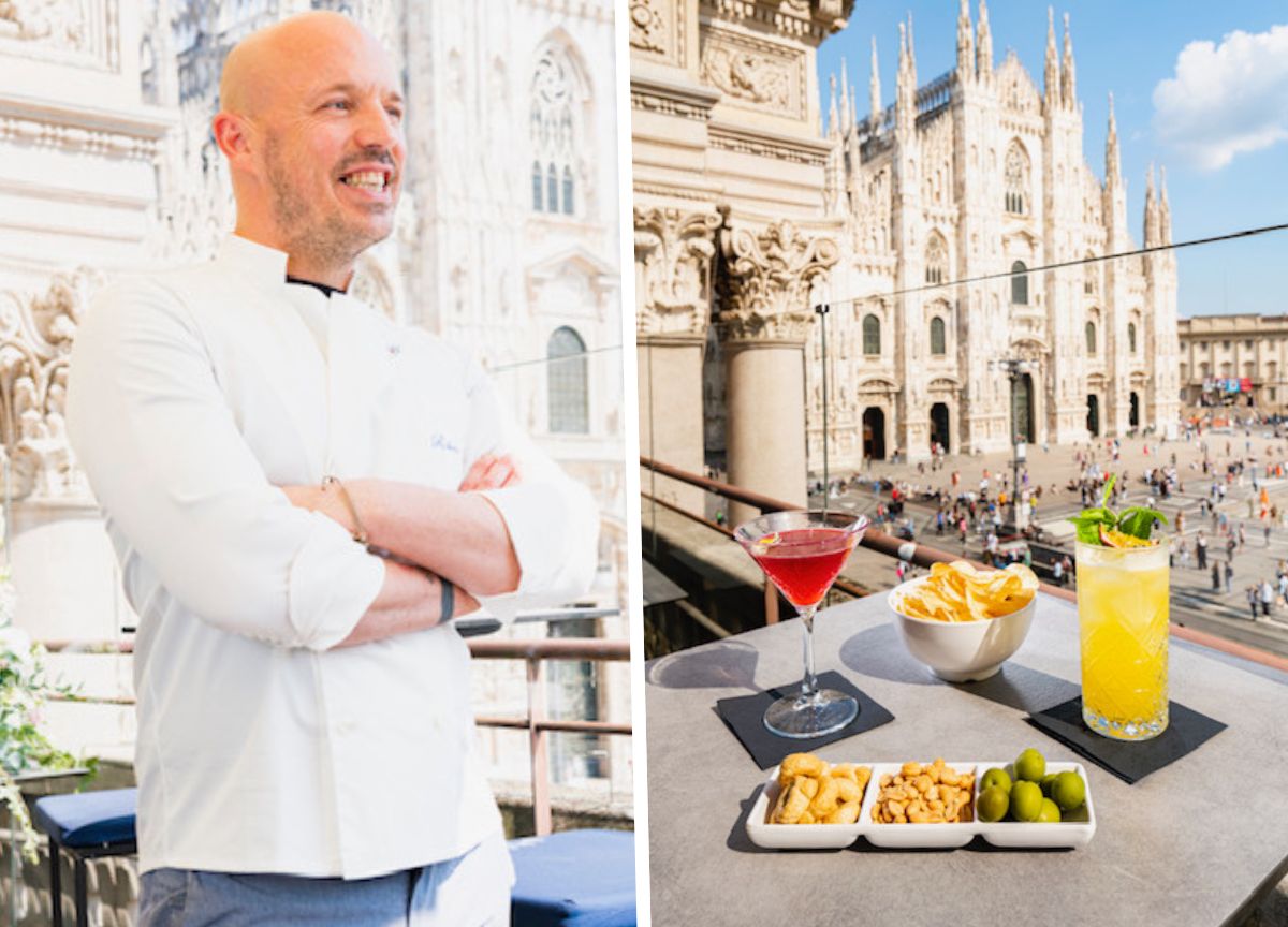 Glamore Group e Roberto Conti per Terrazza Duomo 21. FOTO