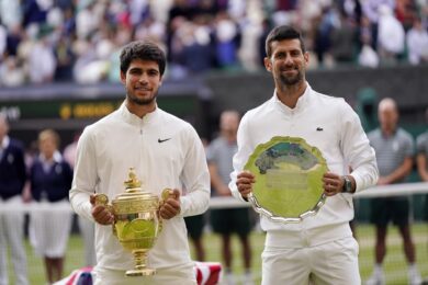 Ascolti TV, Alcaraz-Djokovic: la finale di Wimbledon fa volare l’audience Sky