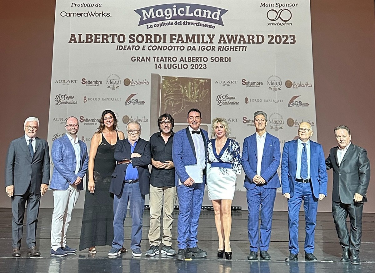 ‘”Alberto Sordi Family Award 2023″. Isoardi, Avati, Pucci e… I vincitori