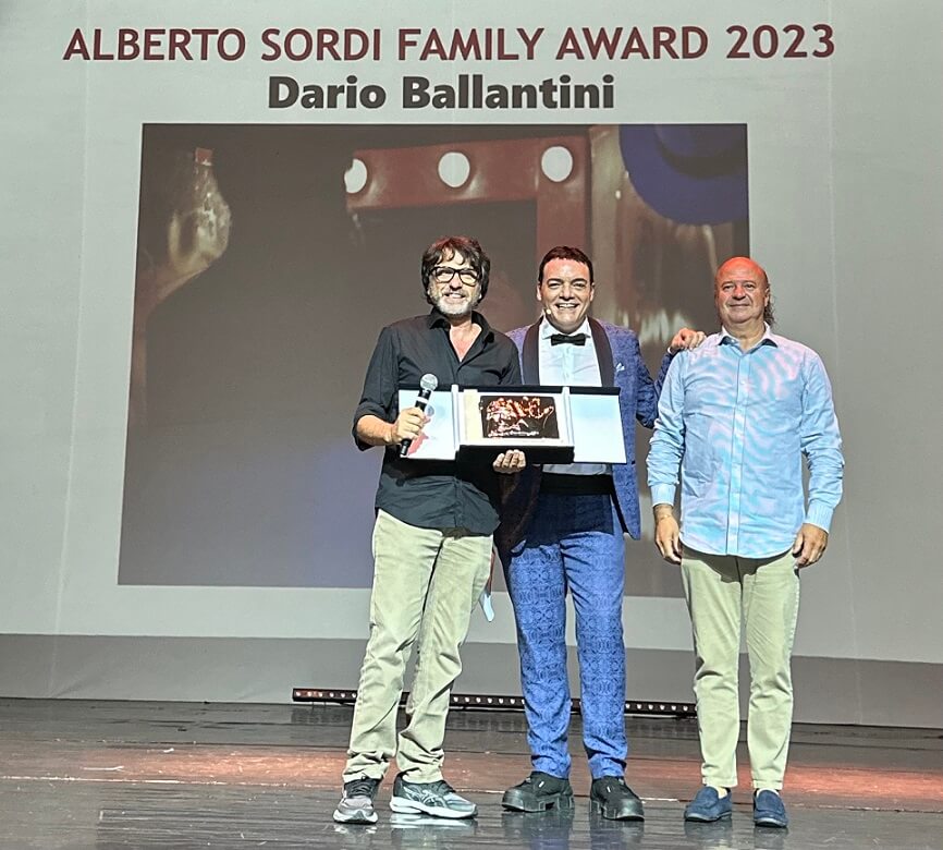 ‘”Alberto Sordi Family Award 2023″. Isoardi, Avati, Pucci e… I vincitori