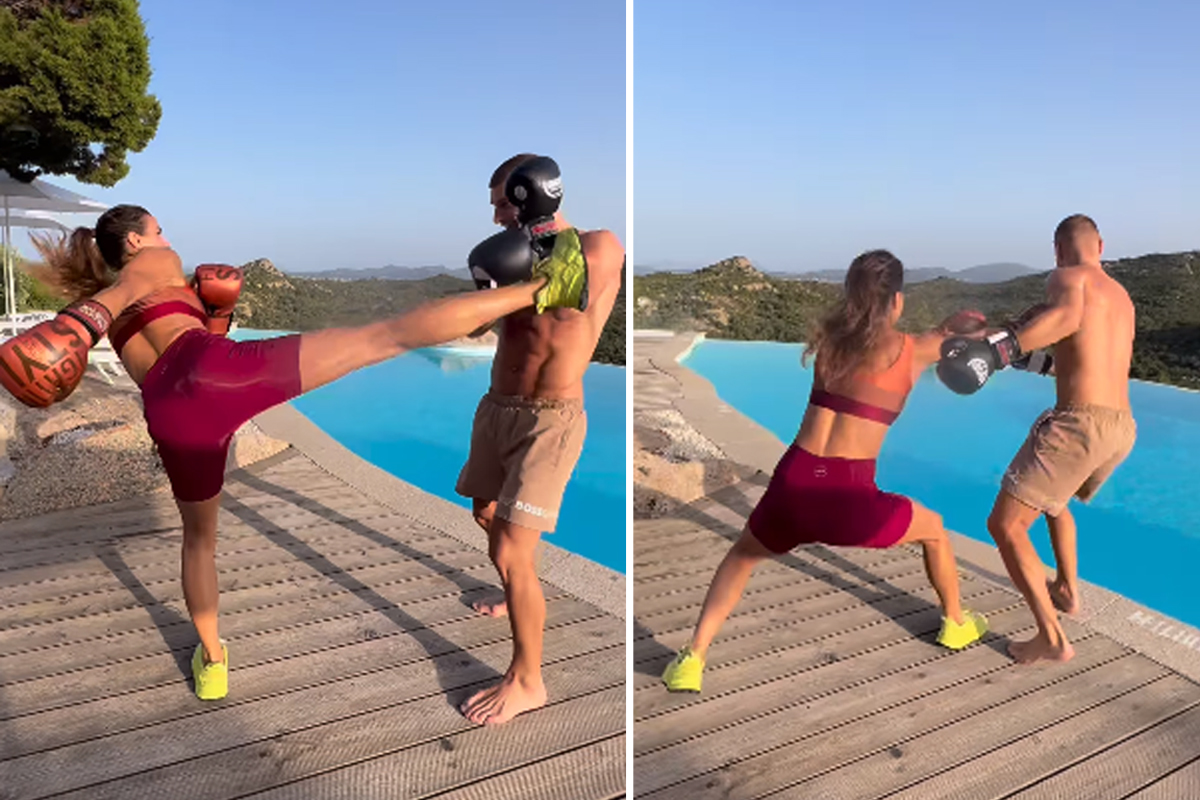 Melissa Satta e Canalis, vacanze in Sardegna. E voci di nozze con Berrettini