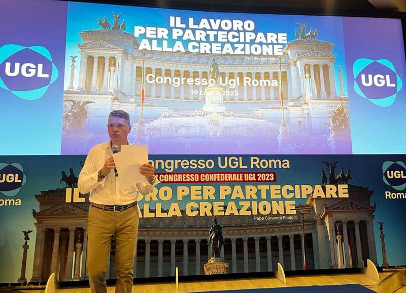 Congresso Ugl, Ermenegildo Rossi riconfermato segretario di Roma e Provincia