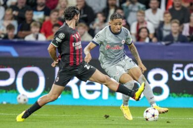 Okafor-Milan, bruciata la Juventus. Chukwueze-Leao, il Milan vola sulle fasce