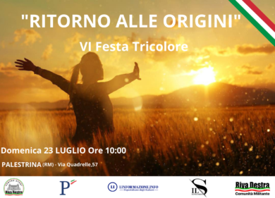 “Ritorno alle origini”, a Palestrina la VI edizione della Festa Tricolore