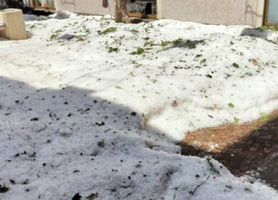 Maltempo in Lombardia, Coldiretti: “Danni per grandine sui campi”