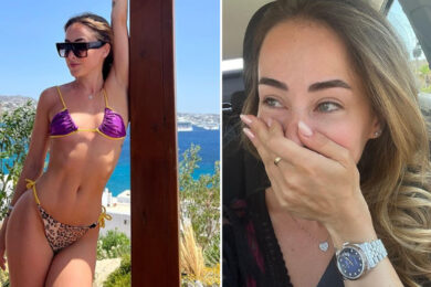 Monica Bertini, la scollatura della giornalista sportiva è più bella di un gol