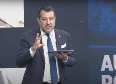 Salvini: “Le risorse sul Ponte in manovra. Nucleare? Pronto nuovo referendum”