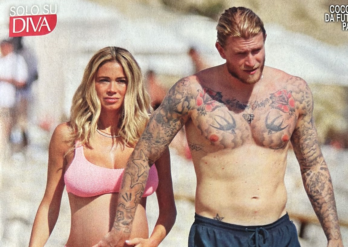 Diletta Leotta e Karius bollenti a Ibiza, verso le nozze dopo il parto