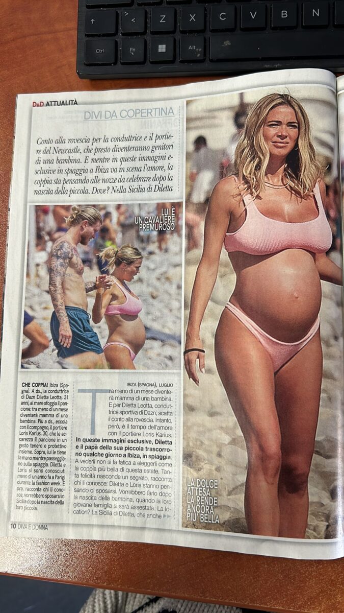Diletta Leotta e Karius bollenti a Ibiza, verso le nozze dopo il parto