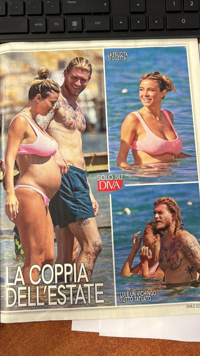 Diletta Leotta e Karius bollenti a Ibiza, verso le nozze dopo il parto