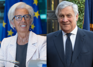 Bce, Tajani ad Affari contro Lagarde: “Errore continuare ad alzare i tassi”