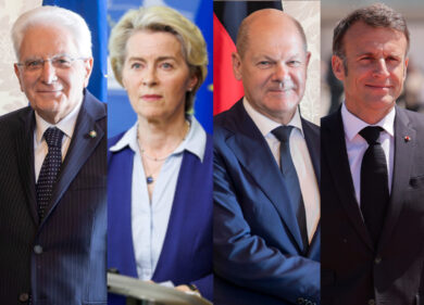 “Dietro Mattarella Ursula-Scholz-Macron”. Cdx irritato per i siluri del Colle