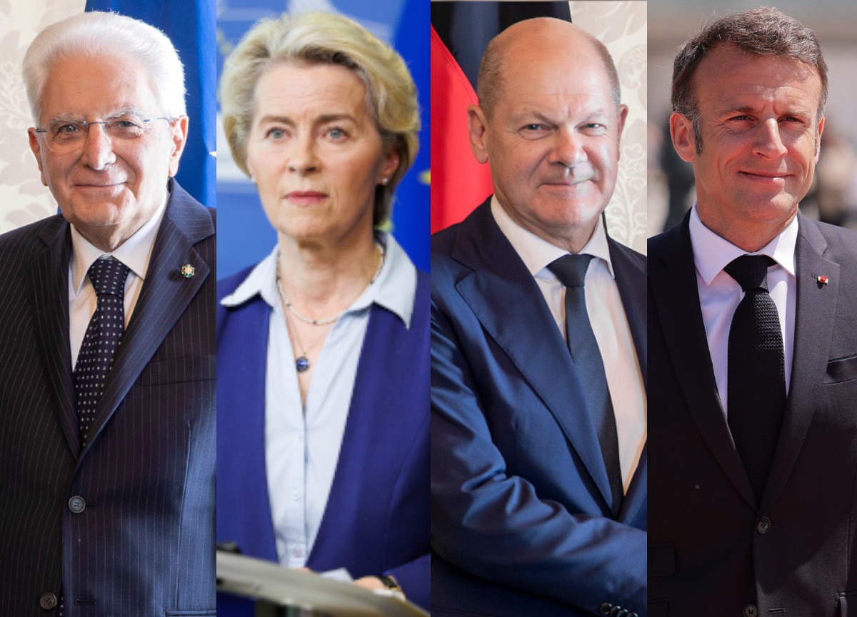 “Dietro Mattarella Ursula-Scholz-Macron”. Cdx irritato per i siluri del Colle “Dietro Mattarella Ursula-Scholz-Macron”. Cdx irritato per i siluri del Colle