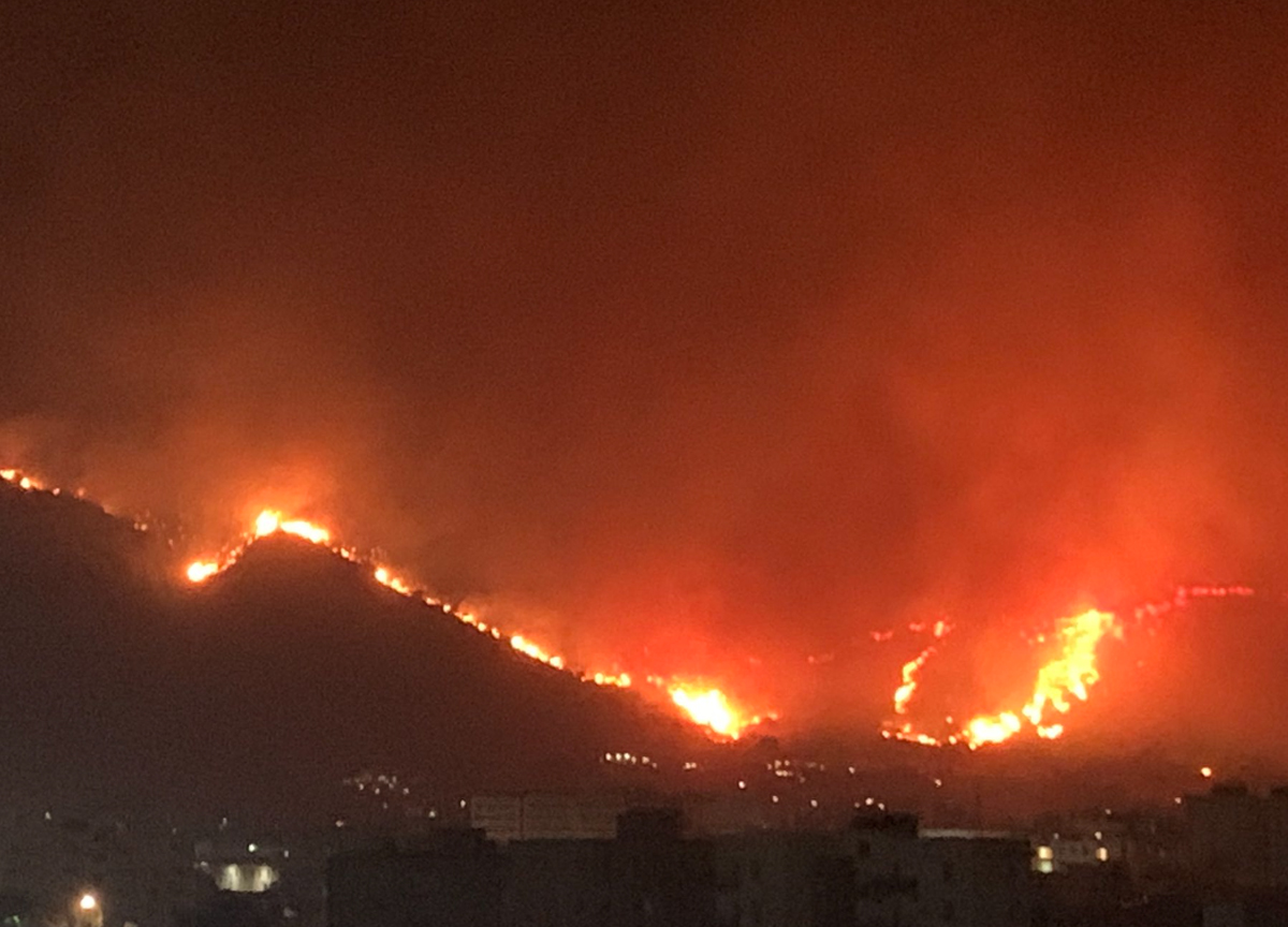 Incendi: Arpa, Concentrazione diossina nell’aria di Palermo Incendi: Arpa, Concentrazione diossina nell’aria di Palermo