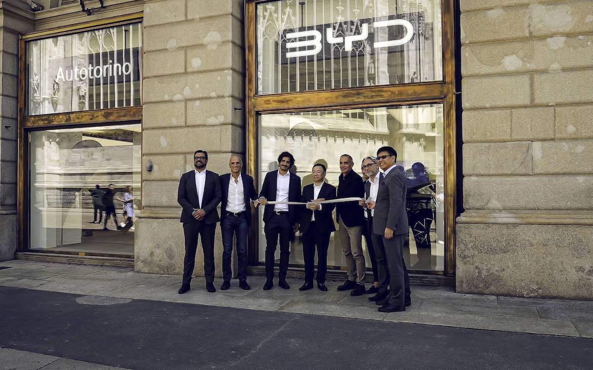 AUTOTORINO e BYD uno showroom nel cuore di Milano