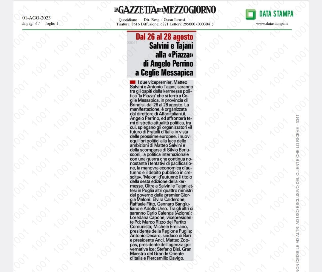 Gazzetta del mezzogiorno