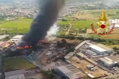 Rogo Ciampino: non solo diossina, nell’aria benzopirene 94 volte oltre limite