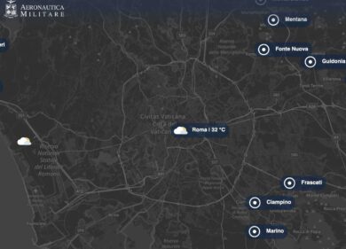 Meteo Roma 4 agosto: sereno al mattino piogge lievi in serata, +30 gradi