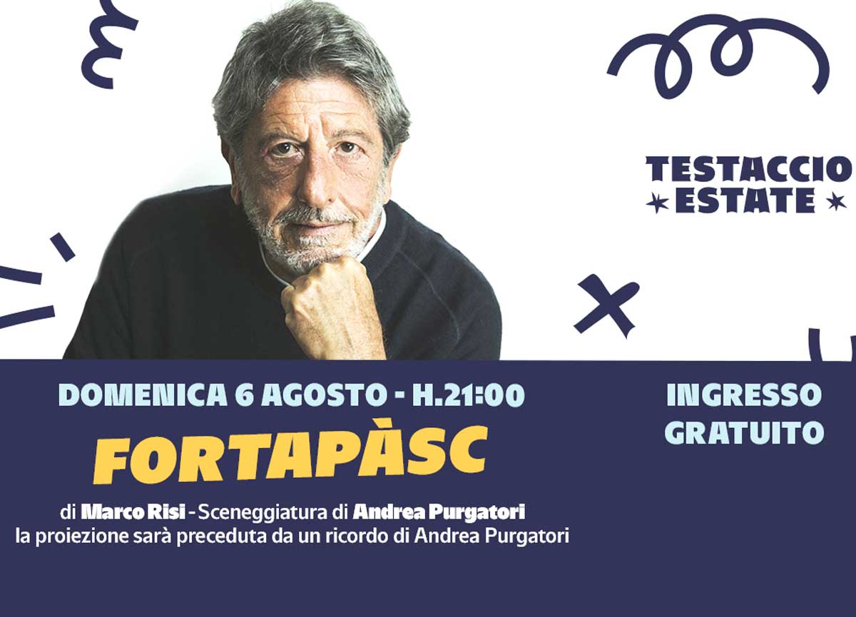 Testaccio come Fortapàsc: Sotto le stelle il ricordo di Andrea Purgatori Testaccio come Fortapàsc: Sotto le stelle il ricordo di Andrea Purgatori