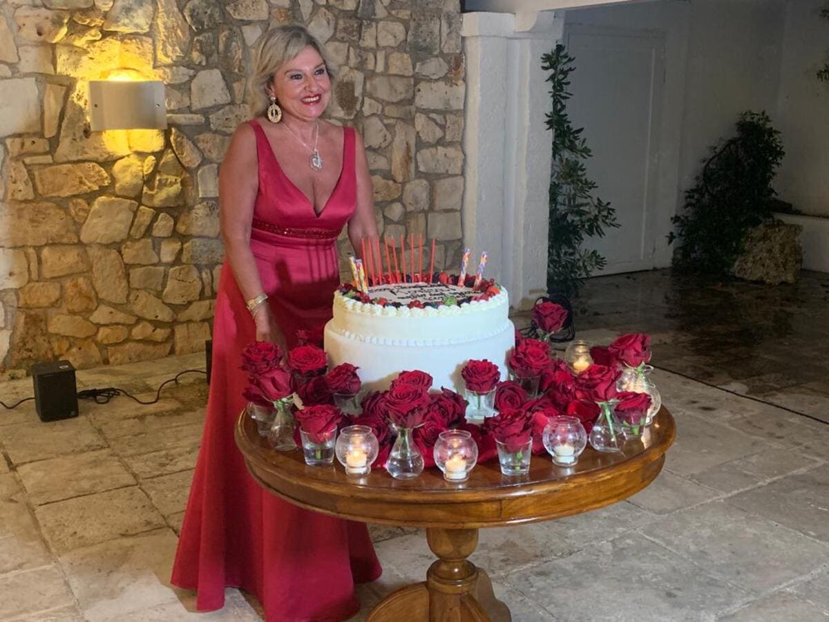 Monica Setta compie gli anni: la festa in masseria a Monopoli in Puglia- FOTO