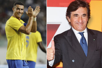 Urbano Cairo va in gol con Ronaldo, Brozovic e Benzema: il calcio arabo su La7