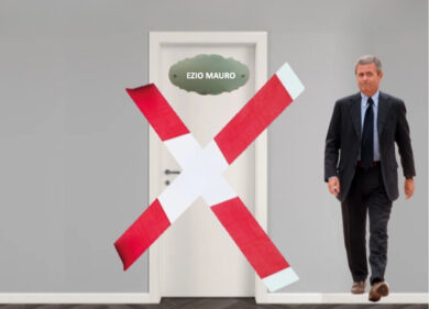 Repubblica, Ezio Mauro privato della stanza: sfrattato l’ex direttore