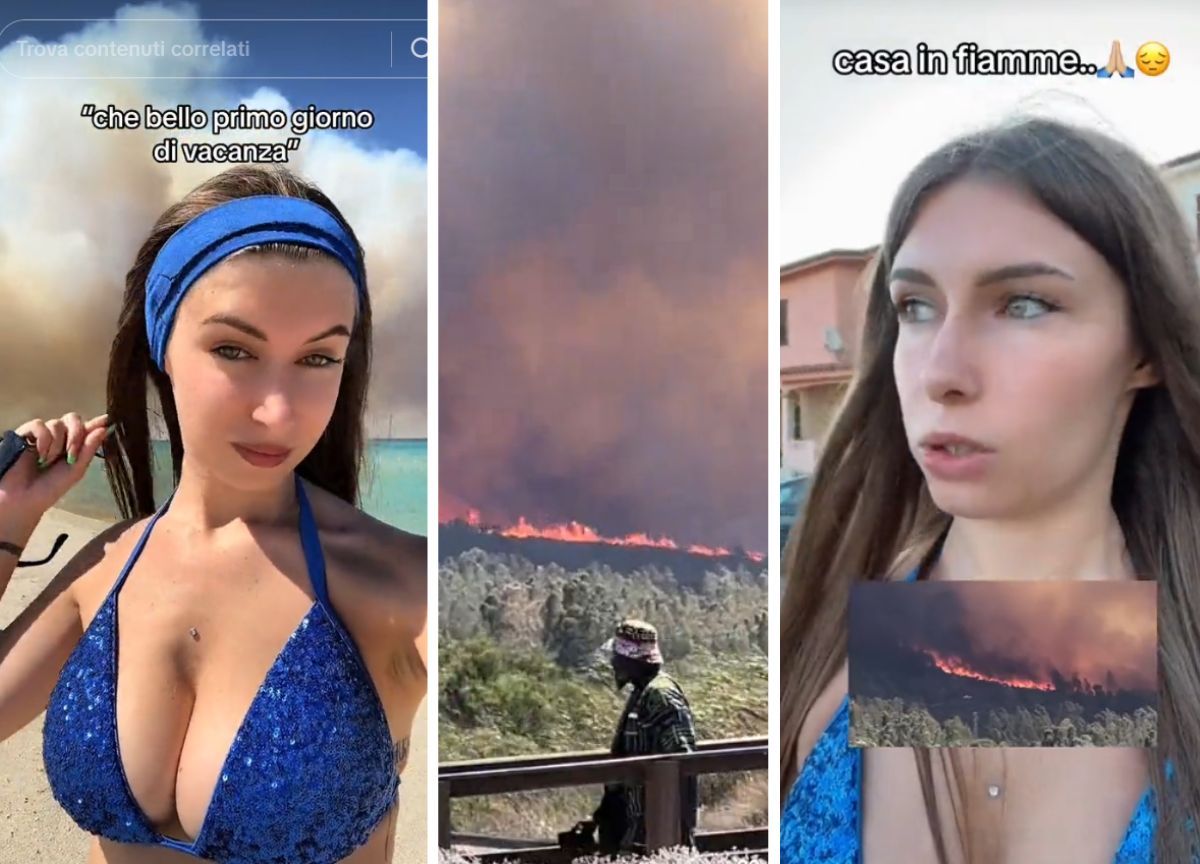 “Povera” Elisa Esposito! I roghi in Sardegna le rovinano le vacanze… VIDEO “Povera” Elisa Esposito! I roghi in Sardegna le rovinano le vacanze… VIDEO