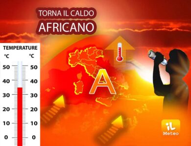 Meteo, caldo africano (quasi) senza fine: il “Cammello” conquista l’Italia