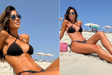 Maria Luisa Jacobelli, selfie bomba in reggiseno. E quel vestitino che esplode… Le foto