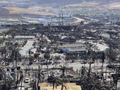 Usa: incendi Hawaii, evacuata un’altra area. sale il bilancio delle vittime