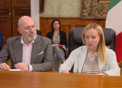 Emilia-Romagna, Meloni: “Stanziati 4,5 miliardi per la ricostruzione”. Bonaccini replica