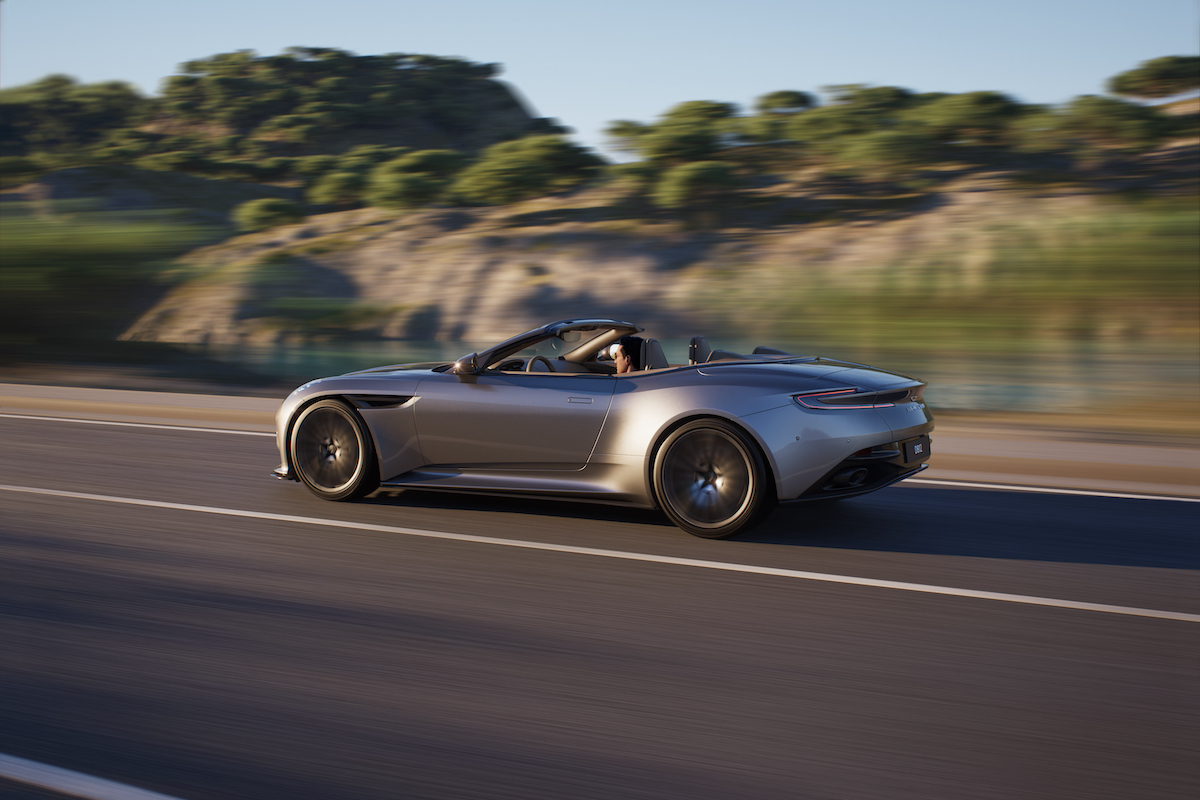 Alla Monterey Car Week  Aston Martin svela la nuova DB12 Volante