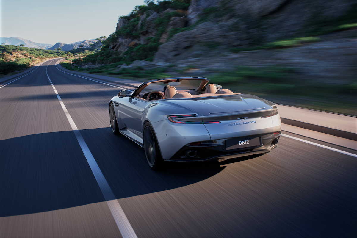 Alla Monterey Car Week  Aston Martin svela la nuova DB12 Volante
