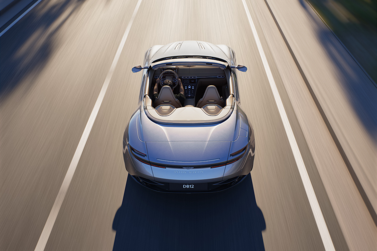 Alla Monterey Car Week  Aston Martin svela la nuova DB12 Volante