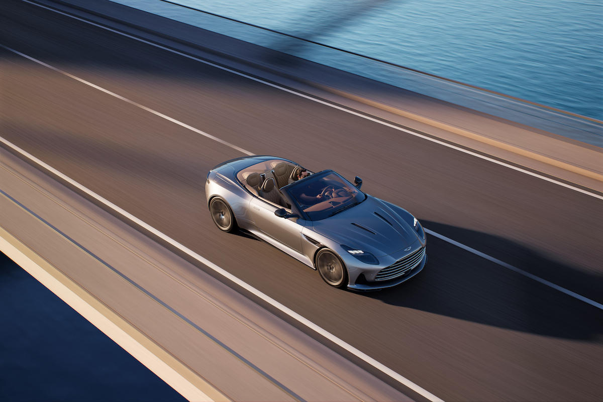 Alla Monterey Car Week  Aston Martin svela la nuova DB12 Volante