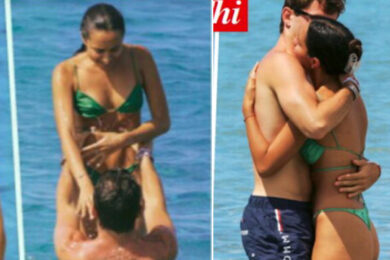 Melissa Satta, perizoma clamoroso al mare: “lady Berrettini” spettacolare