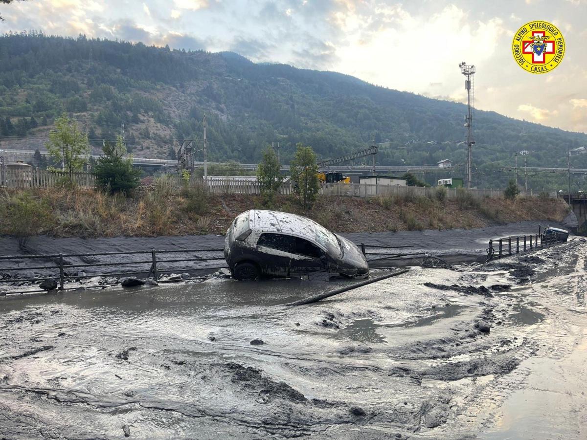 Tsunami di fango su Bardonecchia (Torino): danni per almeno 10 milioni