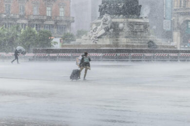 Torna l’allerta gialla per i temporali. Milano, parchi e aree verdi chiuse
